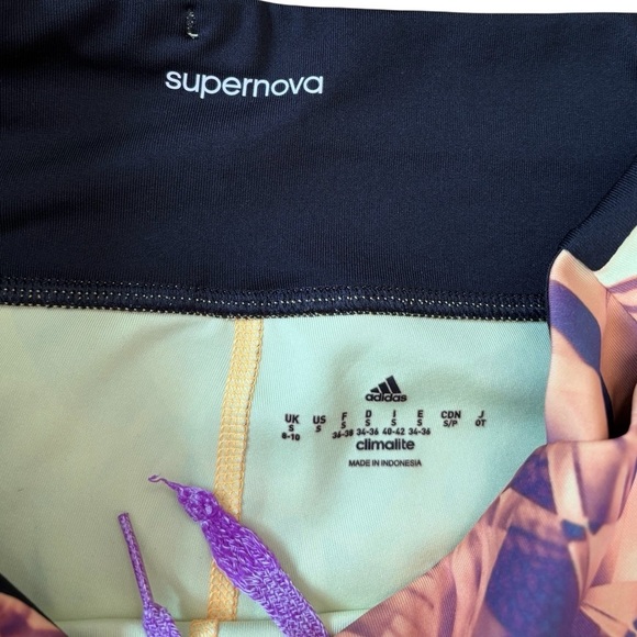 Adidas, Supernova Climalite Running Leggings 7/8, Small - Picture 2 of 9